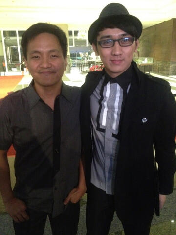 With Ebe Dancel
