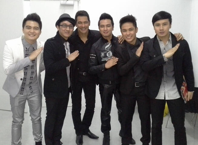 Awit Awards with Takeoff (Voyz Avenue) and sir Gary Valenciano