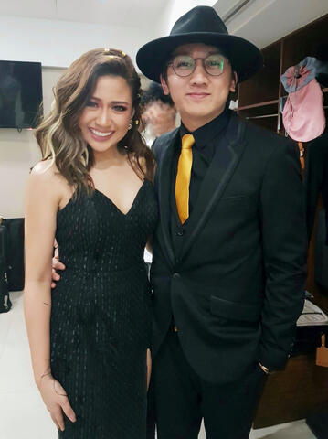 with Morissette Amon