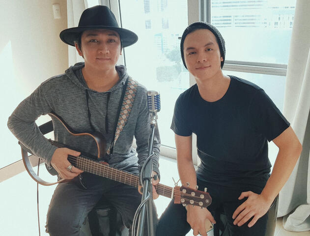 With Sam Mangubat for a YouTube collaboration