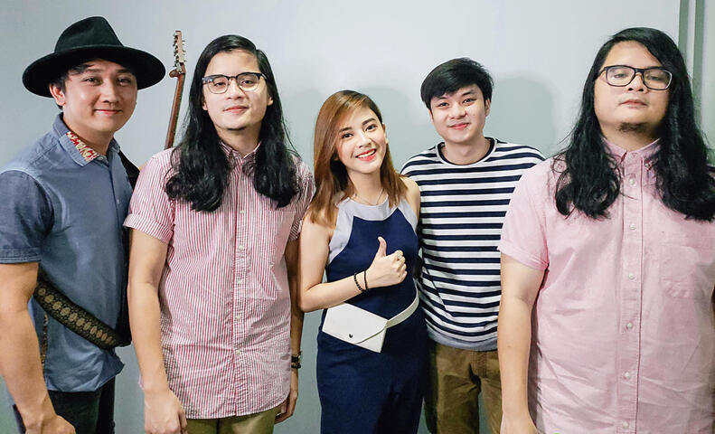 With Ben&amp;Ben, Selena and Drei Rana