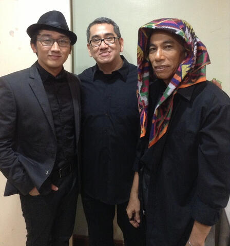 With Songwriting Legends Jungee Marcelo &amp; Joey Ayala